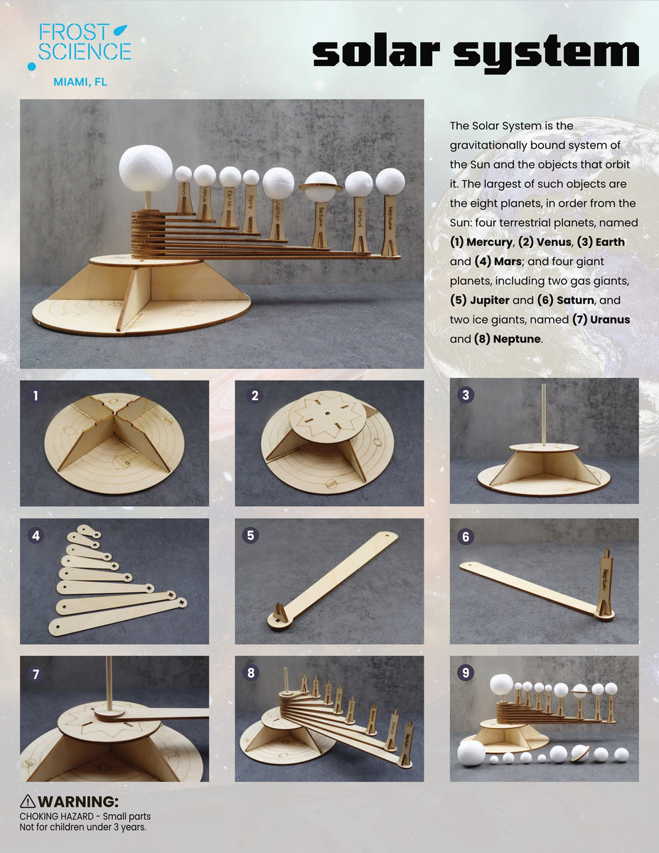 Solar System Model DIY Kit – Science Store